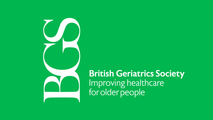 North Thames British Geriatrics Society